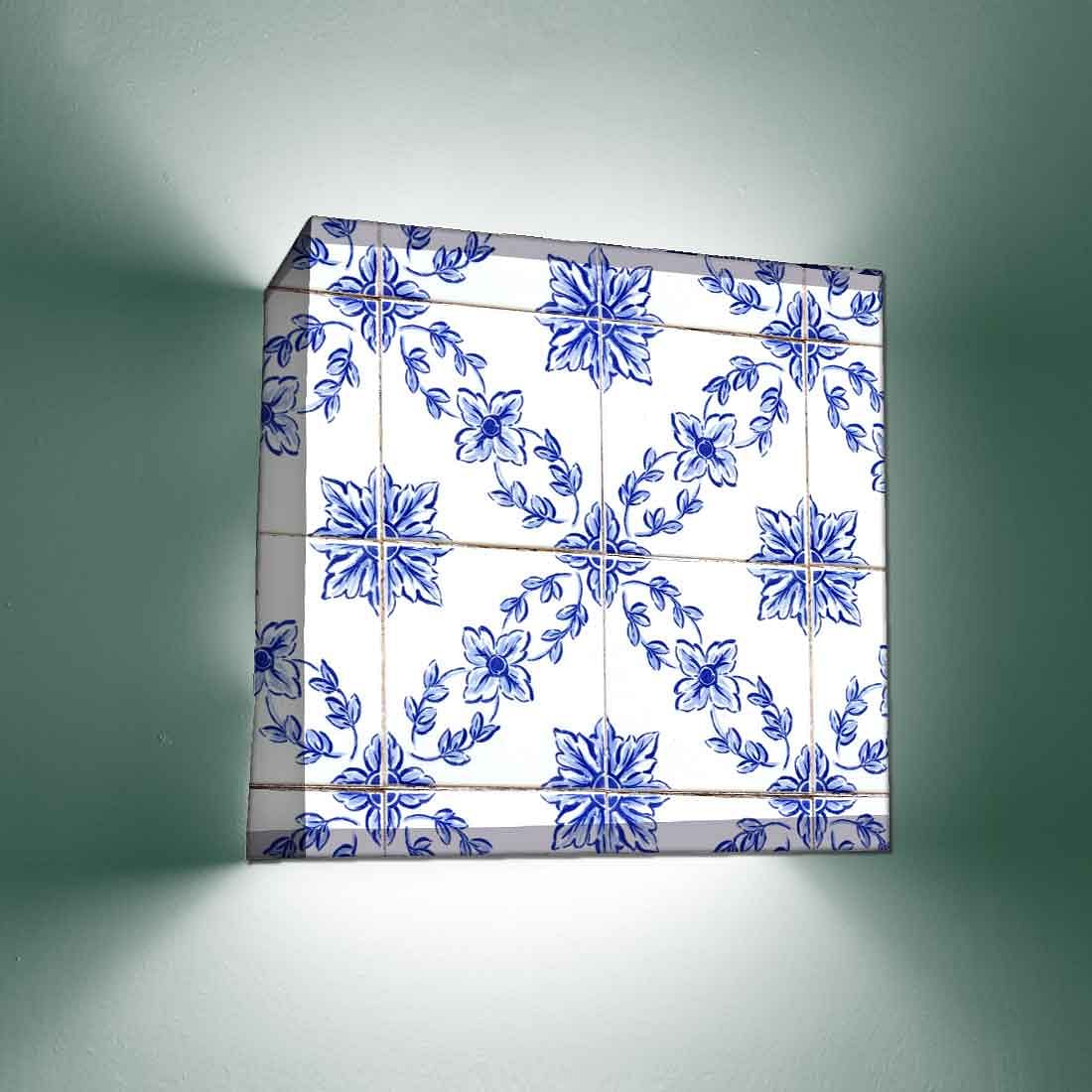 Bedside Room Wall Lamp - Spanish Tiles - Image 2