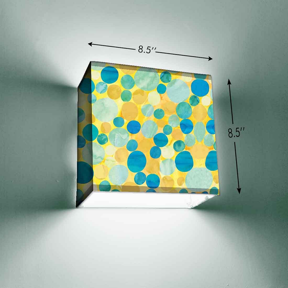 New Fancy Wall Lamp - Blue Dots - Image 3