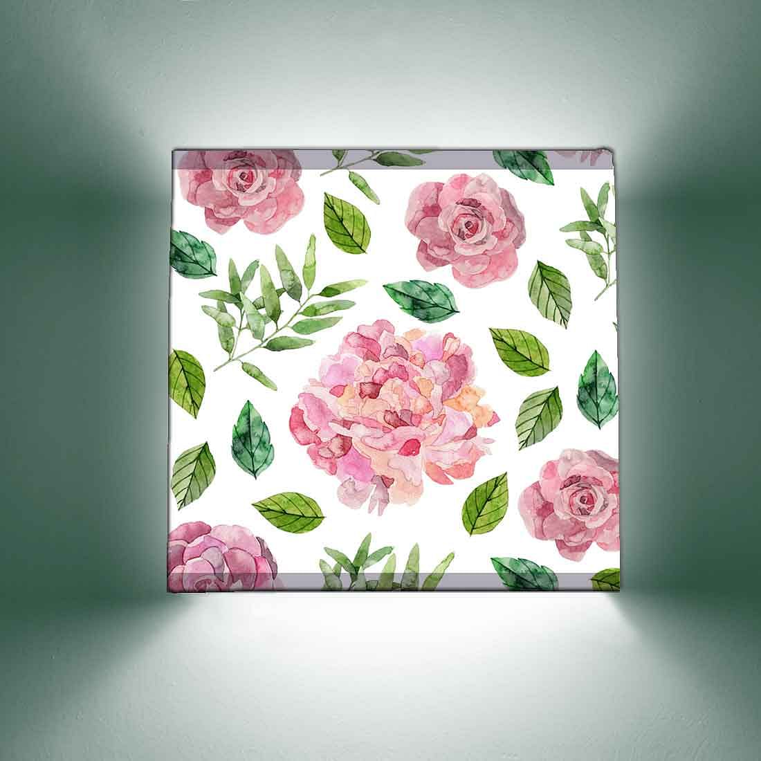 Designer Wall Lamp Fancy - Pink Rose