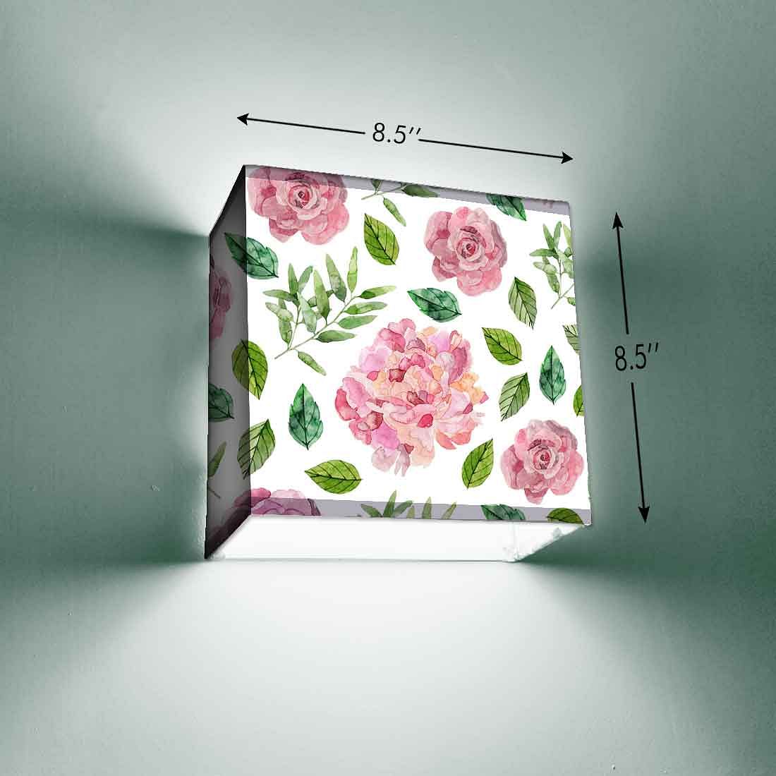Designer Wall Lamp Fancy - Pink Rose - Image 3