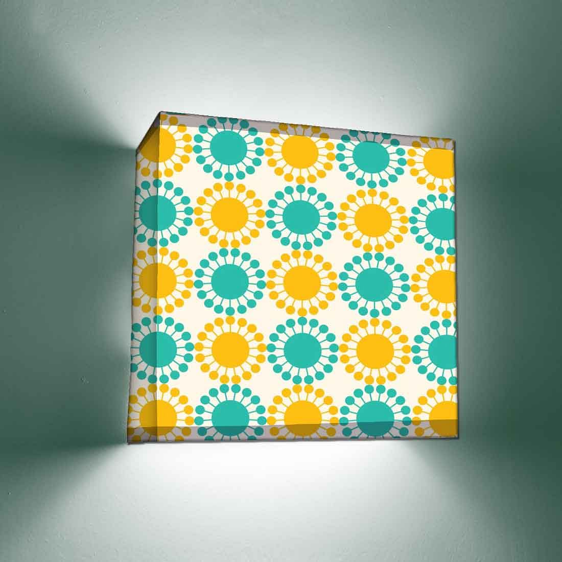 Simple Designer Wall Lamp - Yellow Green - Image 2