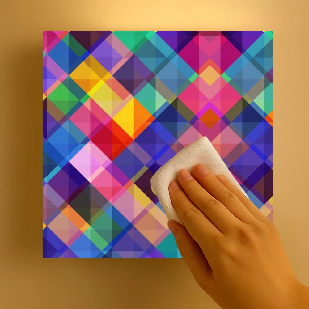 Designer Square Wall Lamp - Colorful Squares - Image 4