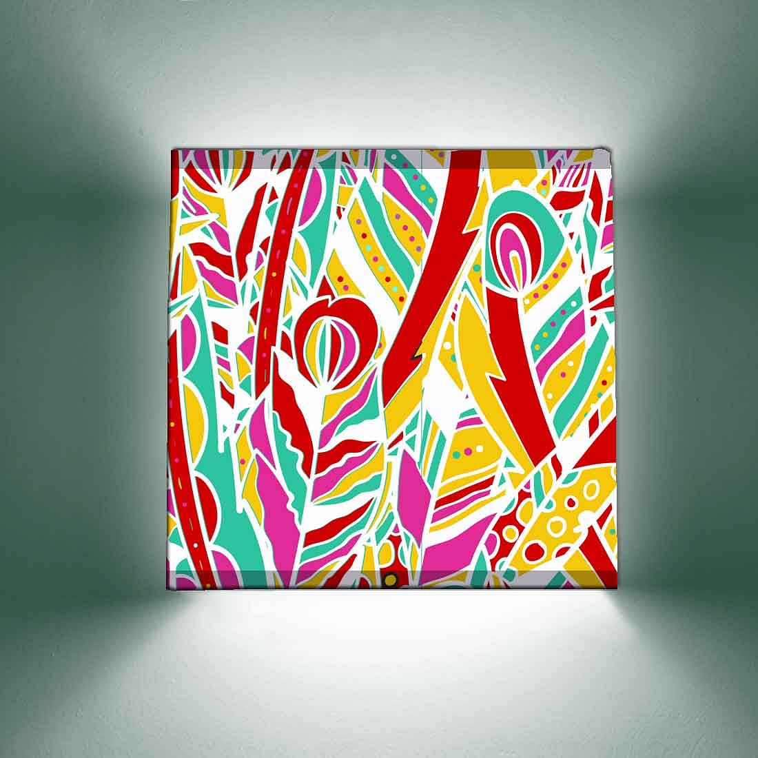 Wall Lamp Square Shaped Lights