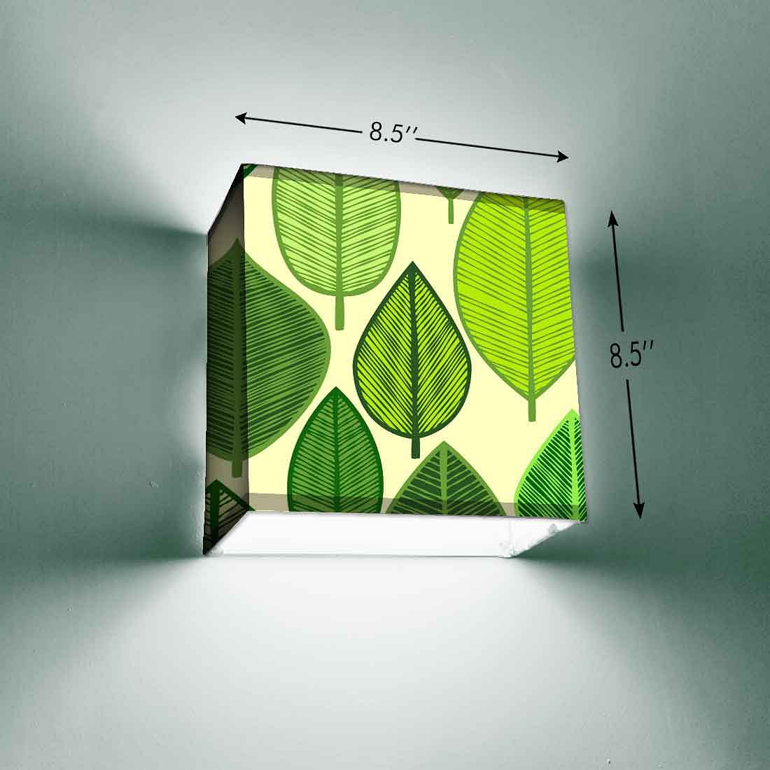 Modern Living Room Wall Lamp - Green Leaves - Image 3