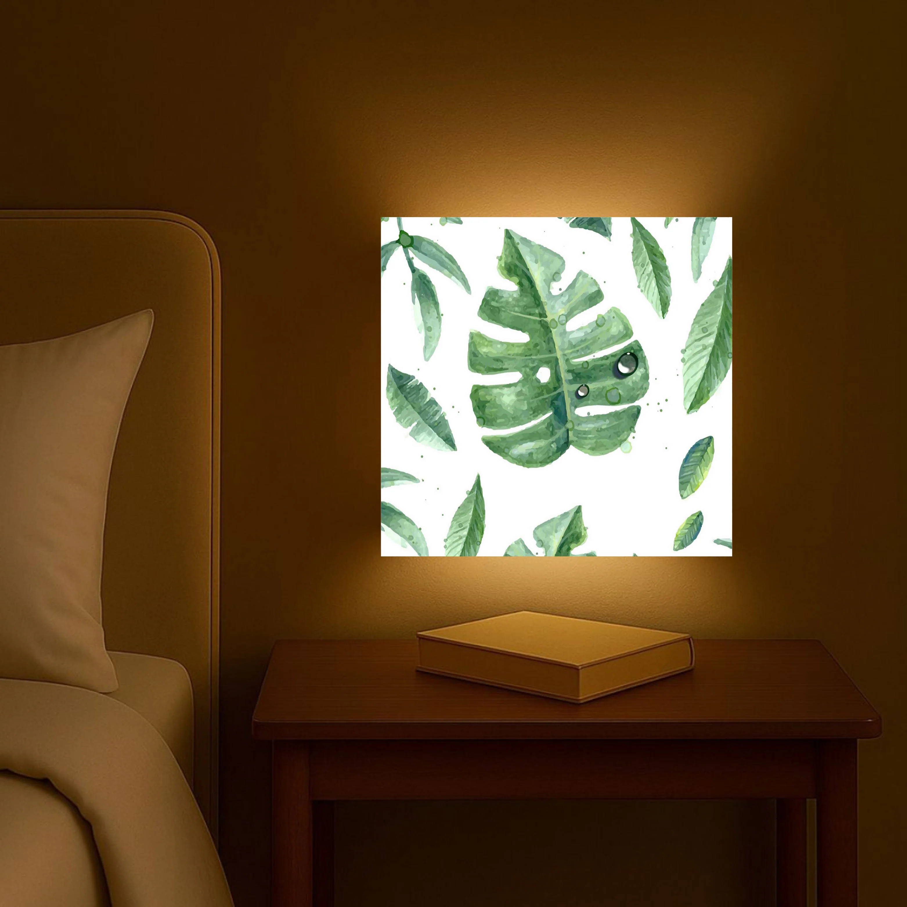 Tropical Wall Lamp Square Shaped Lights - Image 3