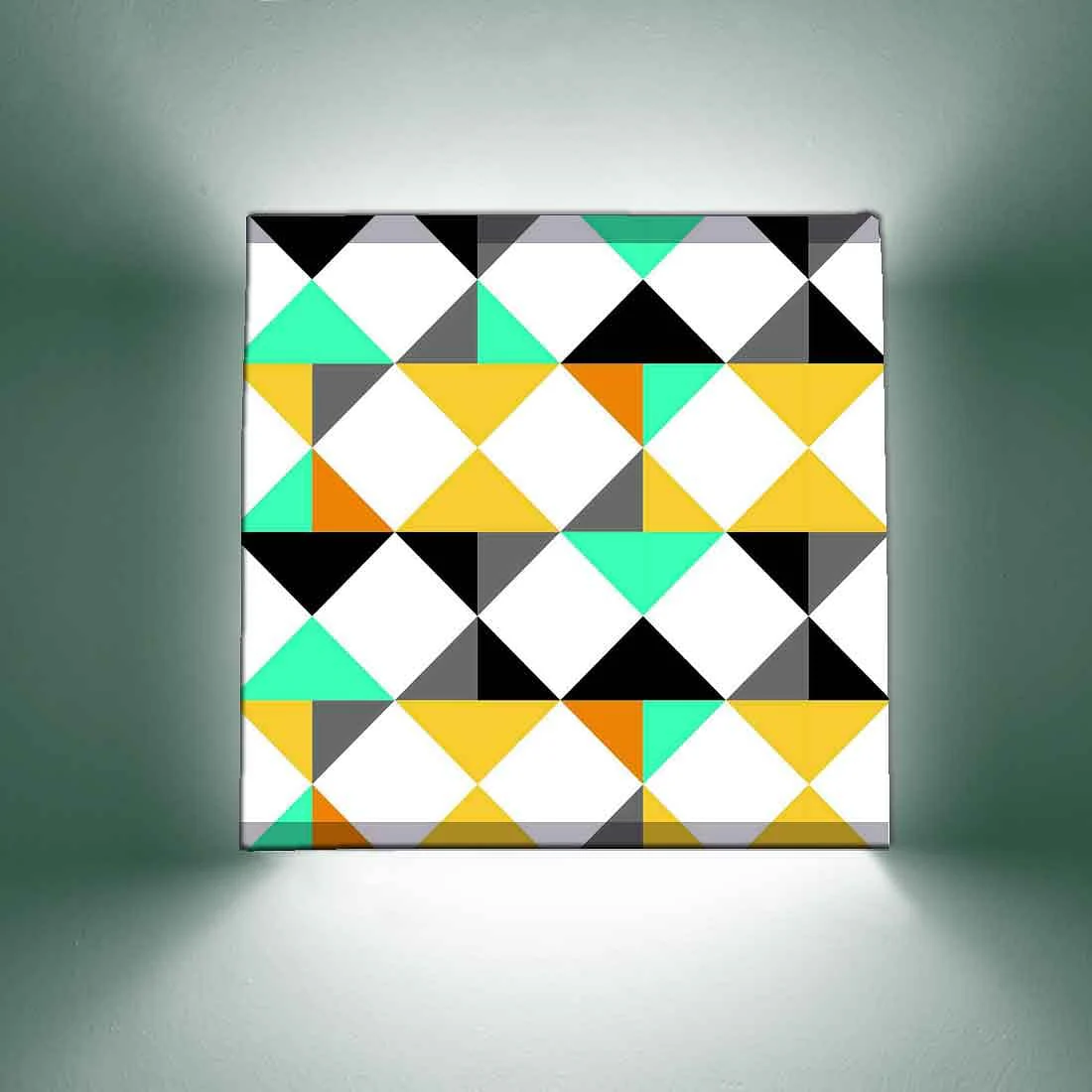 Balcony Wall Decor Lamp Square Shaped Lights -