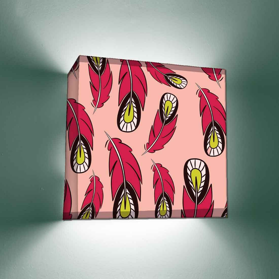Wall Lamp Square Shaped Lights - Feather - Image 2