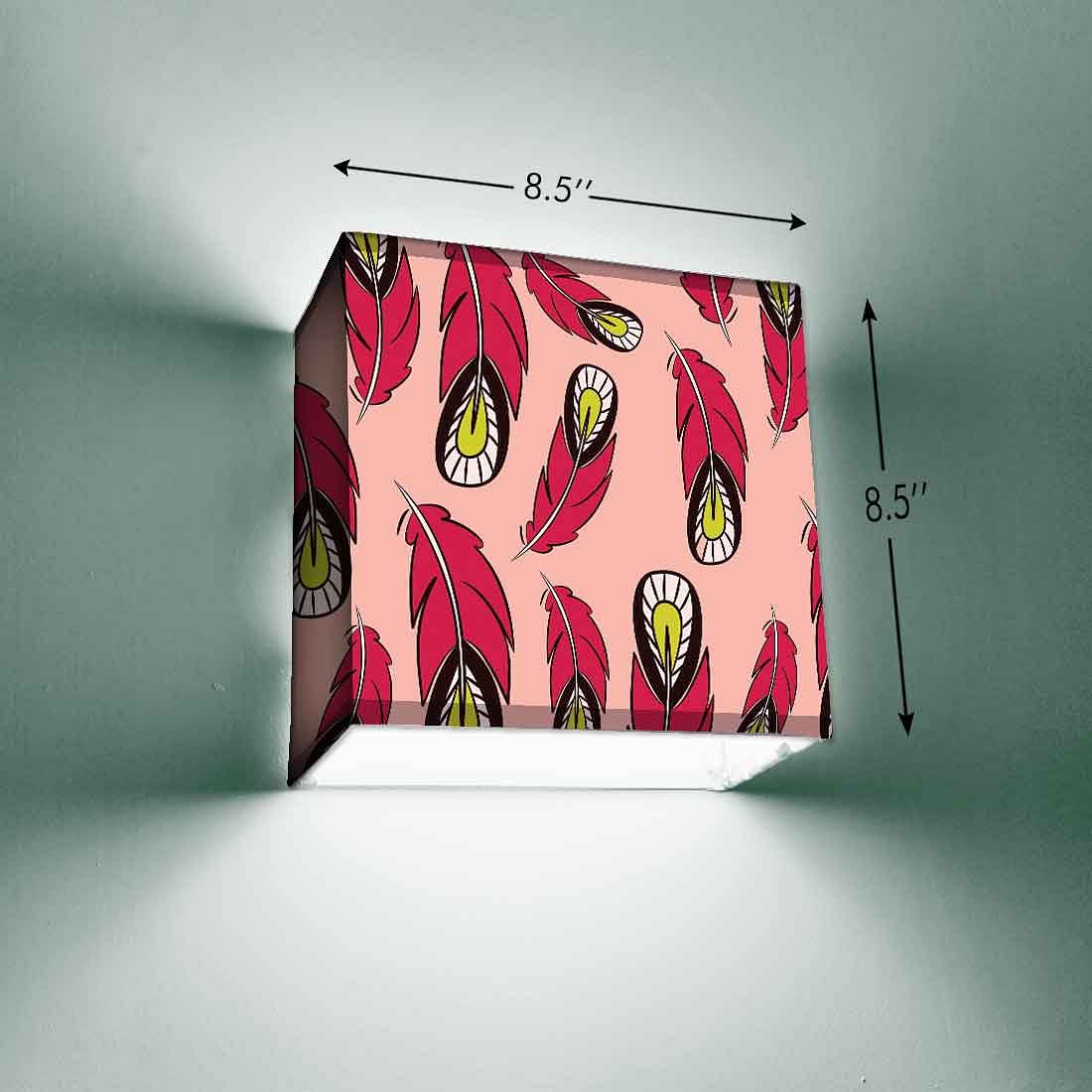 Wall Lamp Square Shaped Lights - Feather - Image 3
