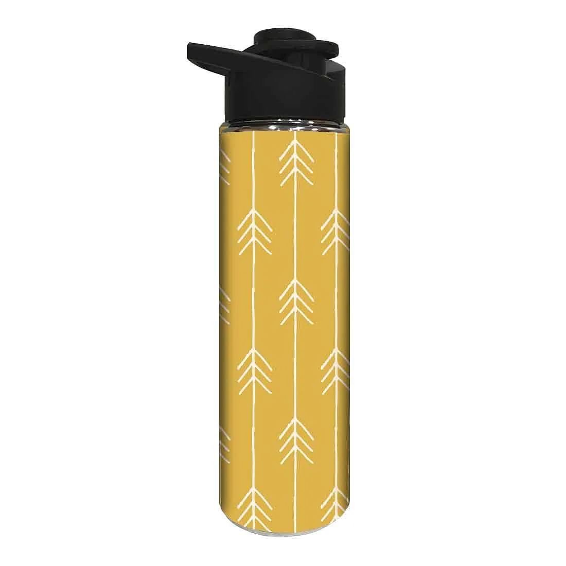 Stainless Steel Sipper Mini Water Bottle for Boy - Yellow - Image 2