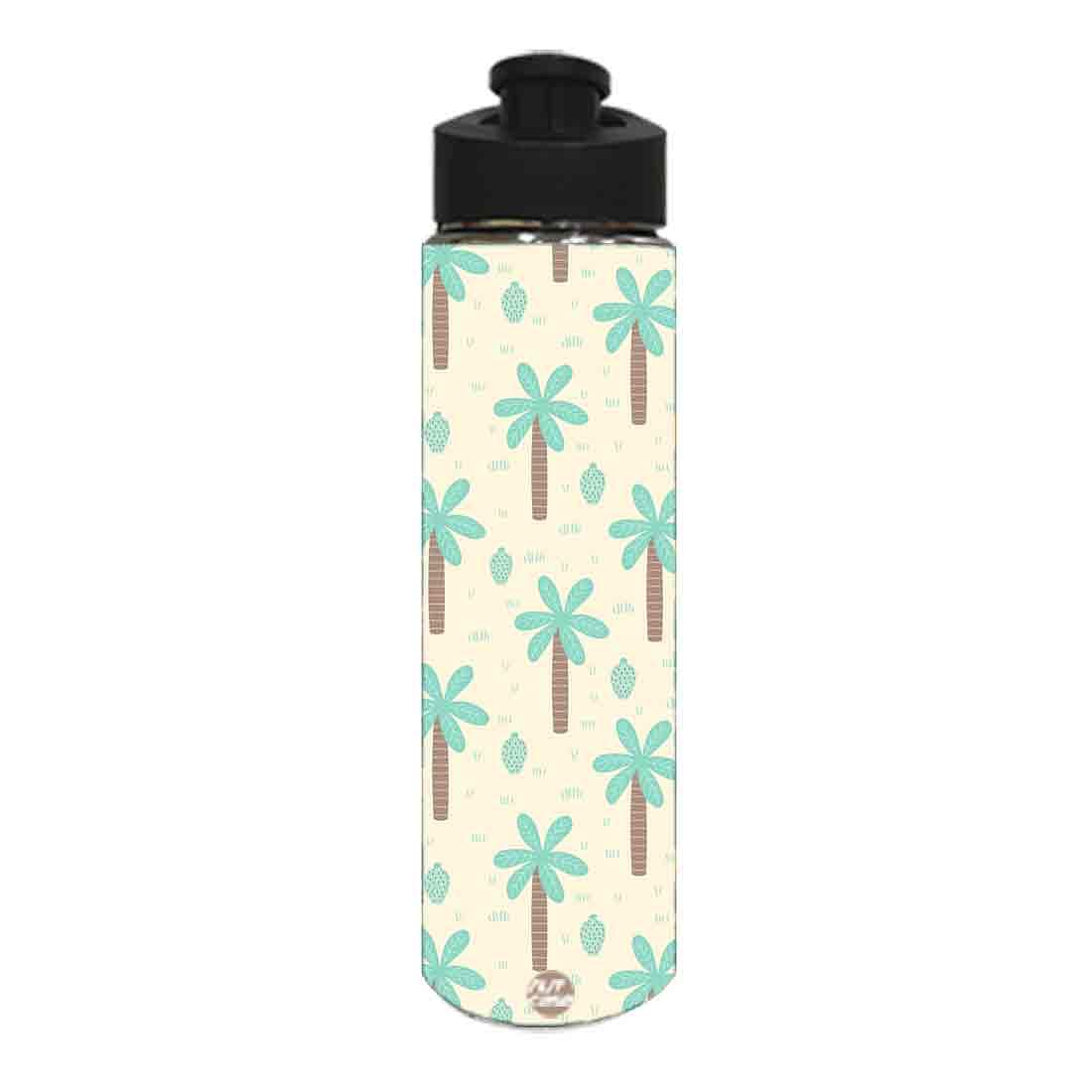 Designer Stainless Steel Water Bottle - Palm Tree