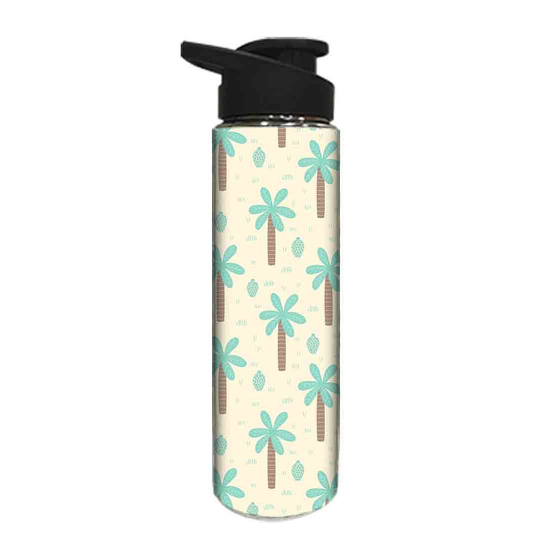 Designer Stainless Steel Water Bottle - Palm Tree - Image 2