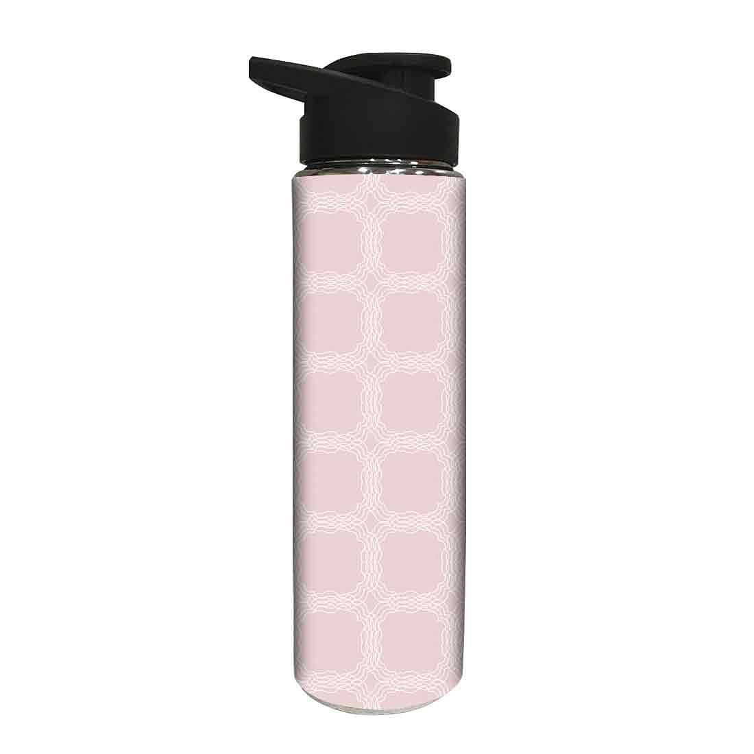 Designer Stainless Steel Water Bottle - Designer Pattern - Image 2