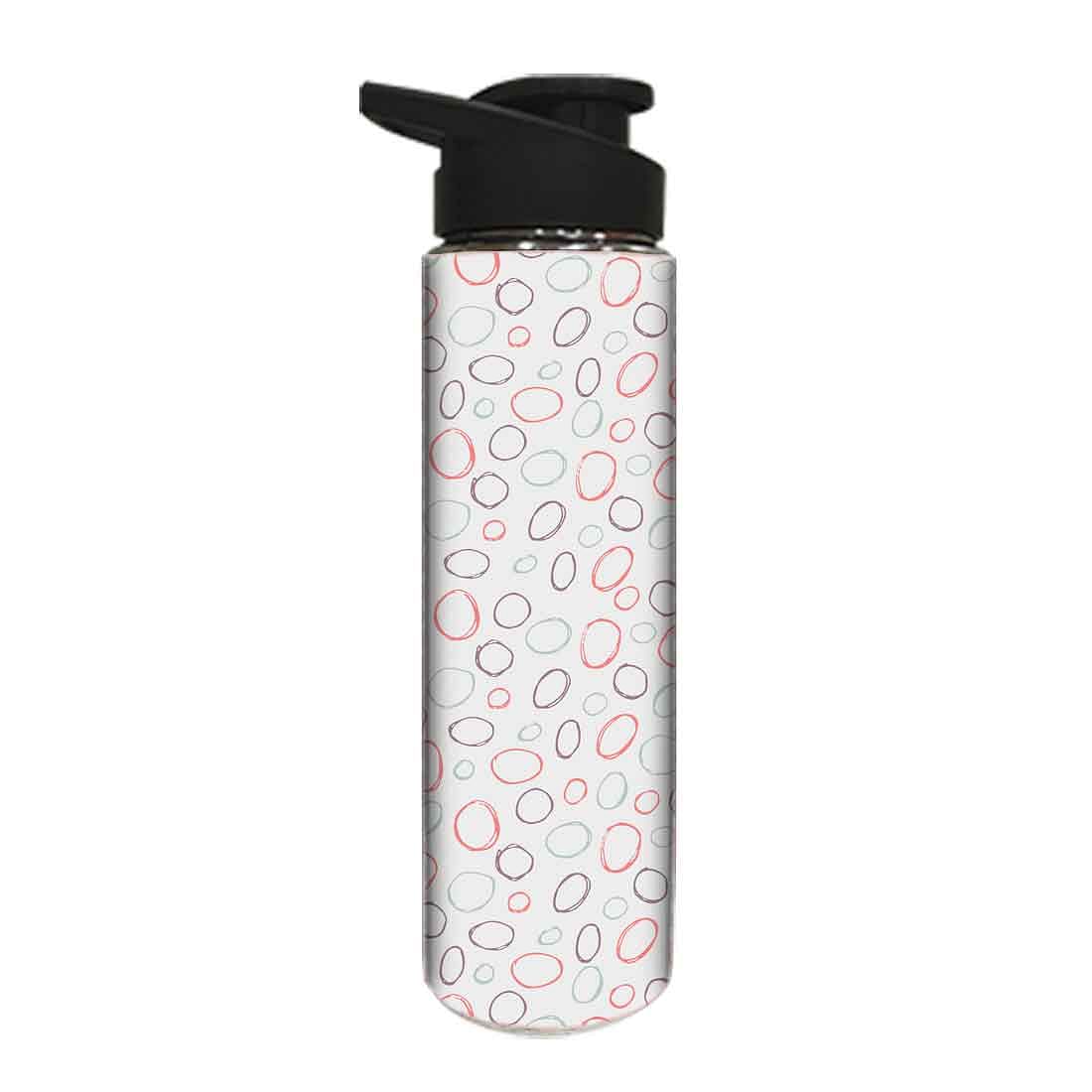 Designer Stainless Steel Water Bottle - Colorful Circle - Image 2