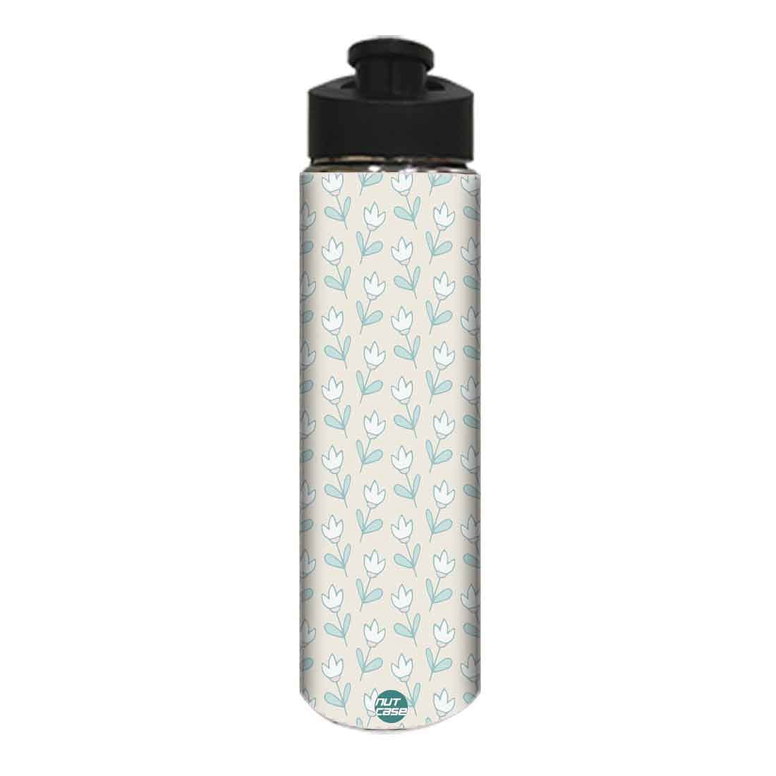 Water Bottle for Kids - Flower Pattern