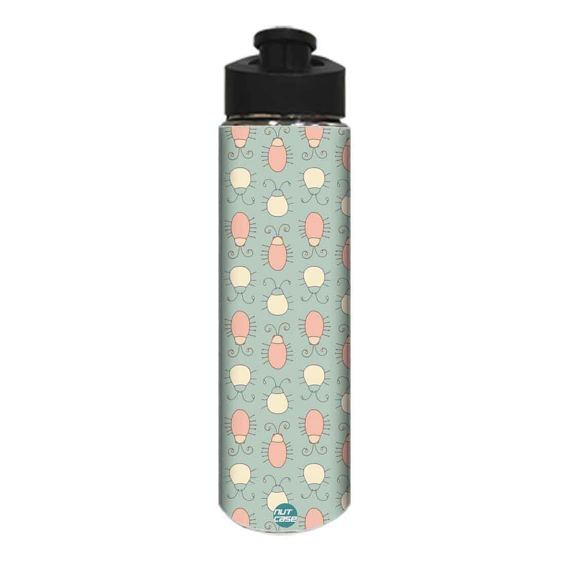 Designer Stainless Steel Sipper Bottle - Insect