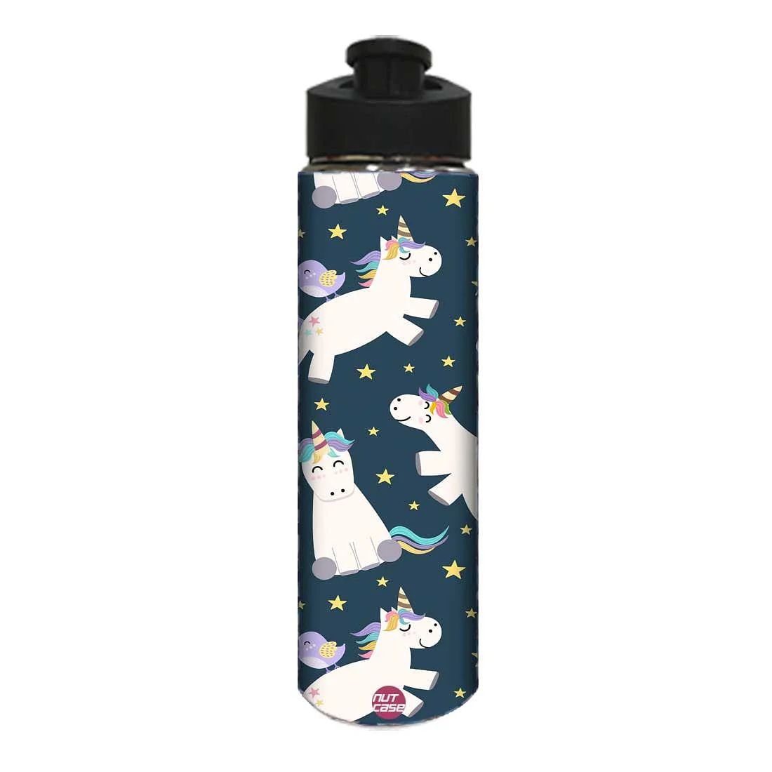 Unicorn Sipper Water Bottle - White Unicorn