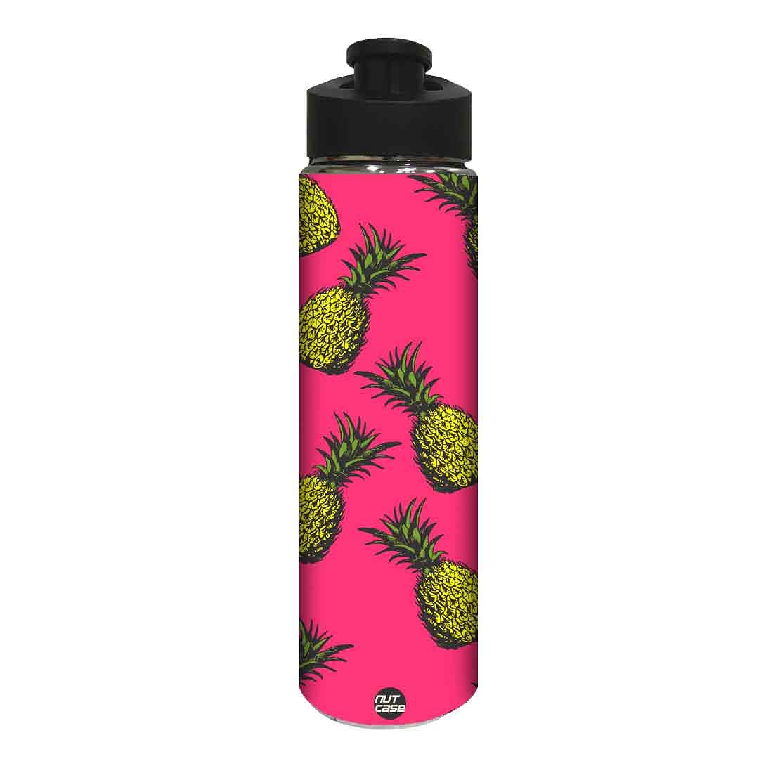 Designer Stainless Steel Water Bottle - Pineapple