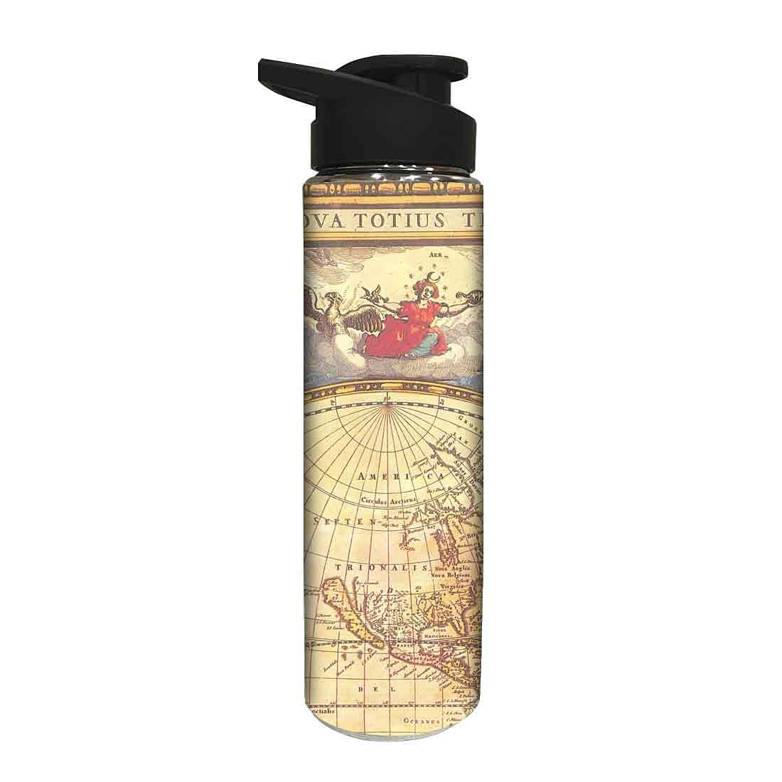 Stainless Steel Water Bottle - Vintage Map - Image 2