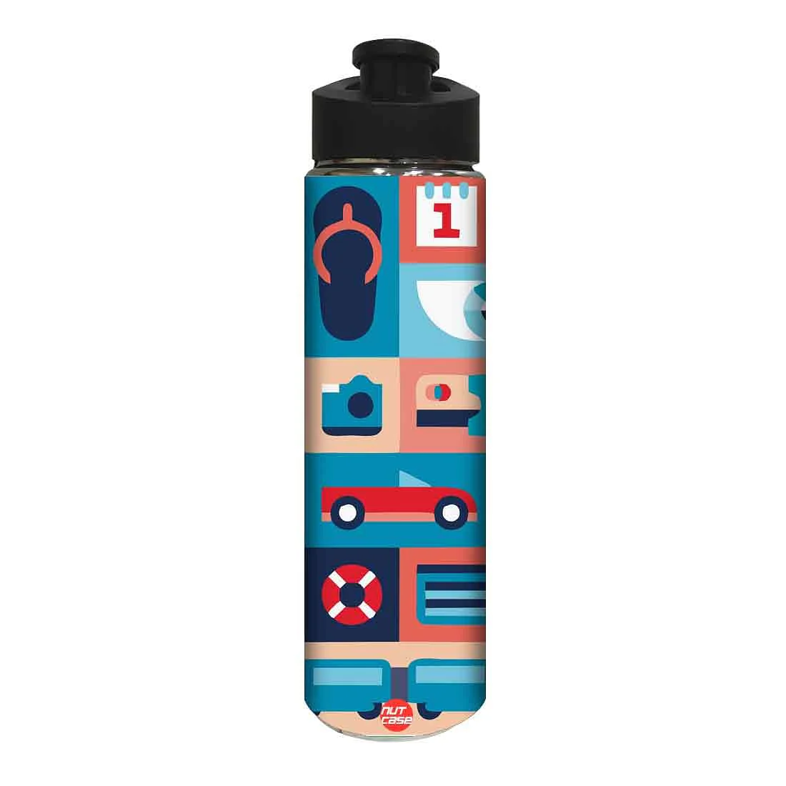 Designer Stainless Steel Water Bottle - Car