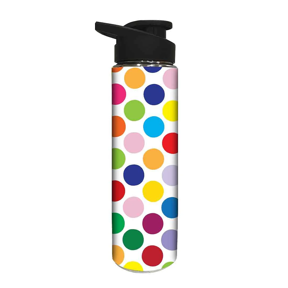 Stainless Steel Water Bottle - Dots with Background - Image 2
