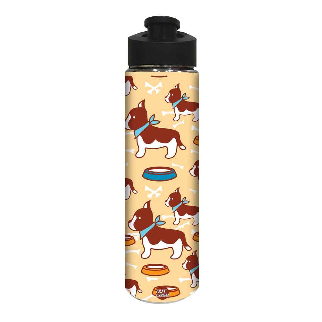 Designer Stainless Steel Sipper Bottle - Cute Dog