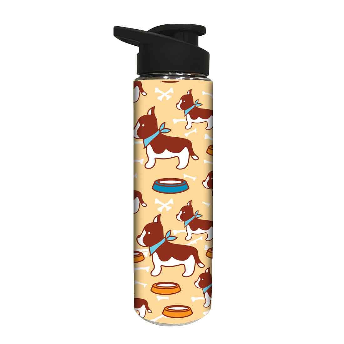 Designer Stainless Steel Sipper Bottle - Cute Dog - Image 2