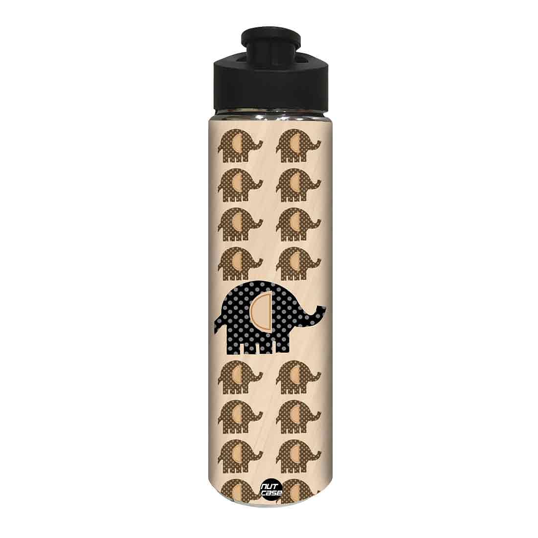 Designer Sipper Bottle for Kids - Elephants