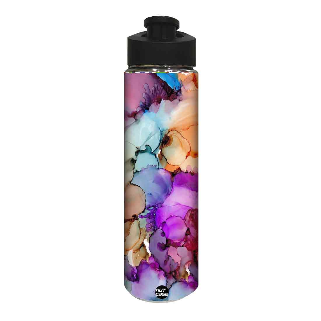 Designer Stainless Steel Sipper Bottle - Purple Designer
