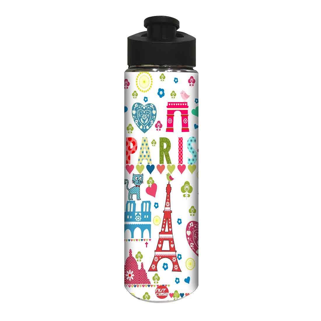 Designer Sipper Bottle for Kids - Love Paris