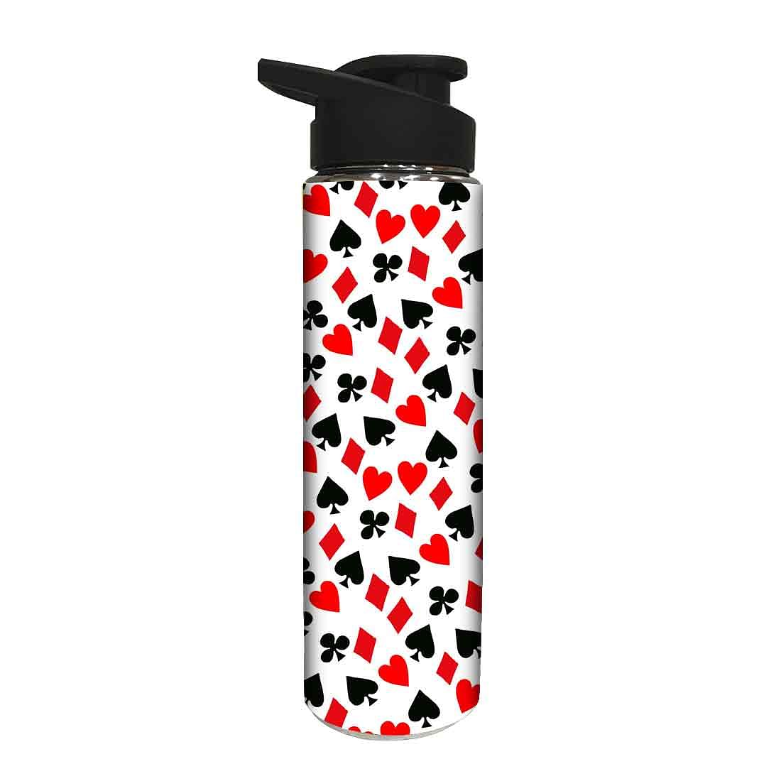 Designer Stainless Steel Sipper Bottle - Ace and Heart - Image 2