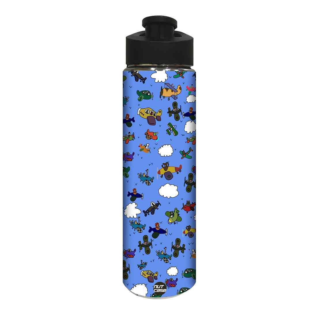 Designer Stainless Steel Water Bottle - Aircraft