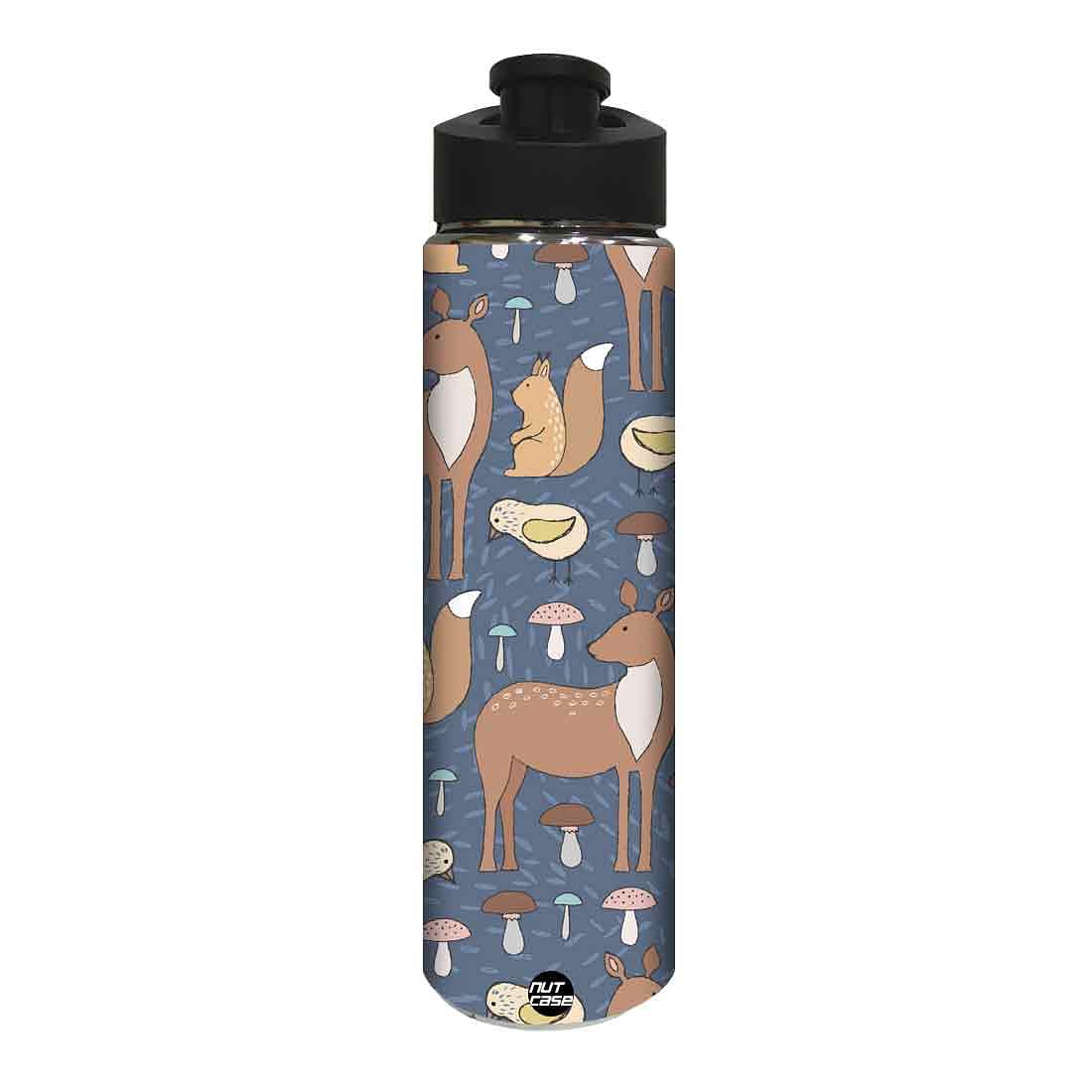 Stainless Steel Water Bottle - Chick and Mushroom