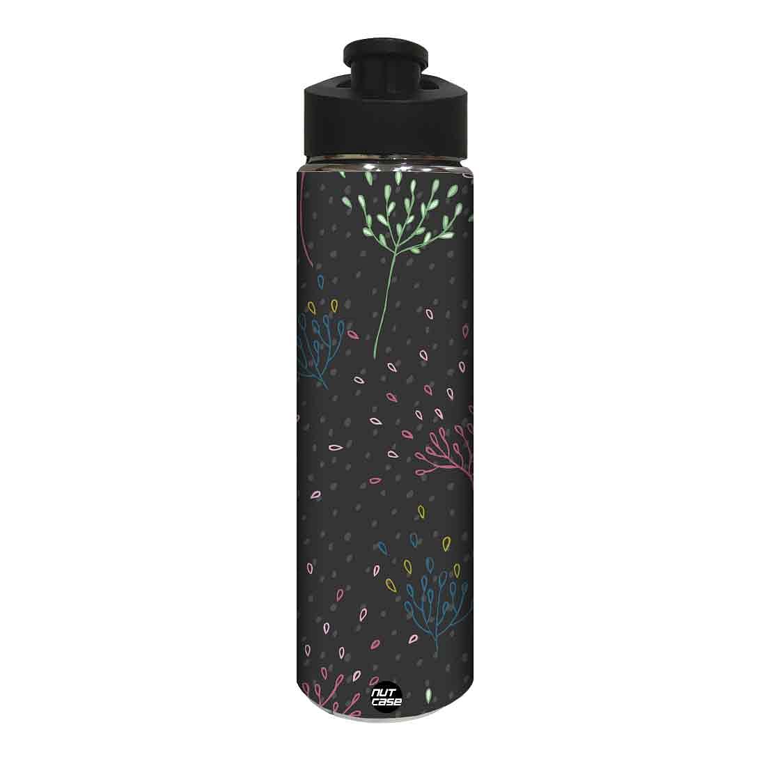 Designer Sipper Bottle for Kids - Beautiful Green Leaf