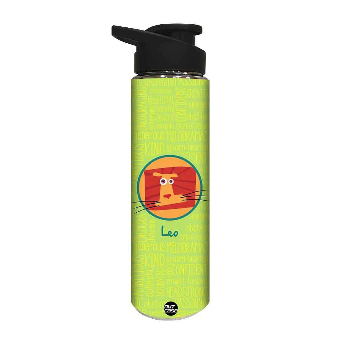 Designer Stainless Steel Sipper Bottle - Leo - Image 2