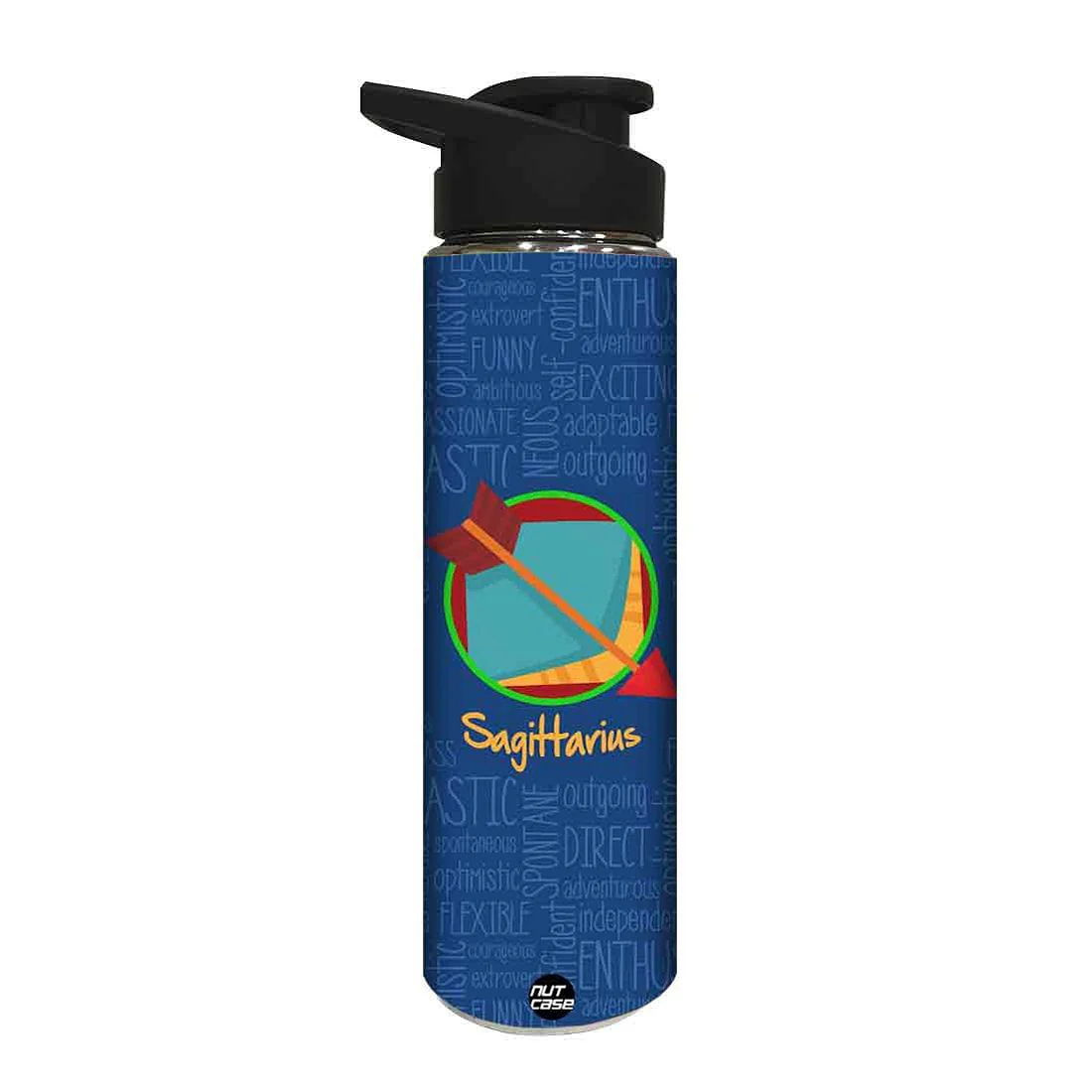 Stainless Steel Water Bottle - Sagittarius - Image 2