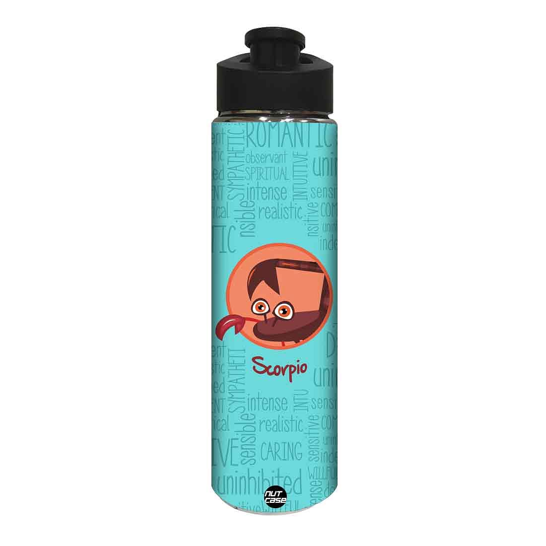 Designer Stainless Steel Sipper Bottle - Scorpio