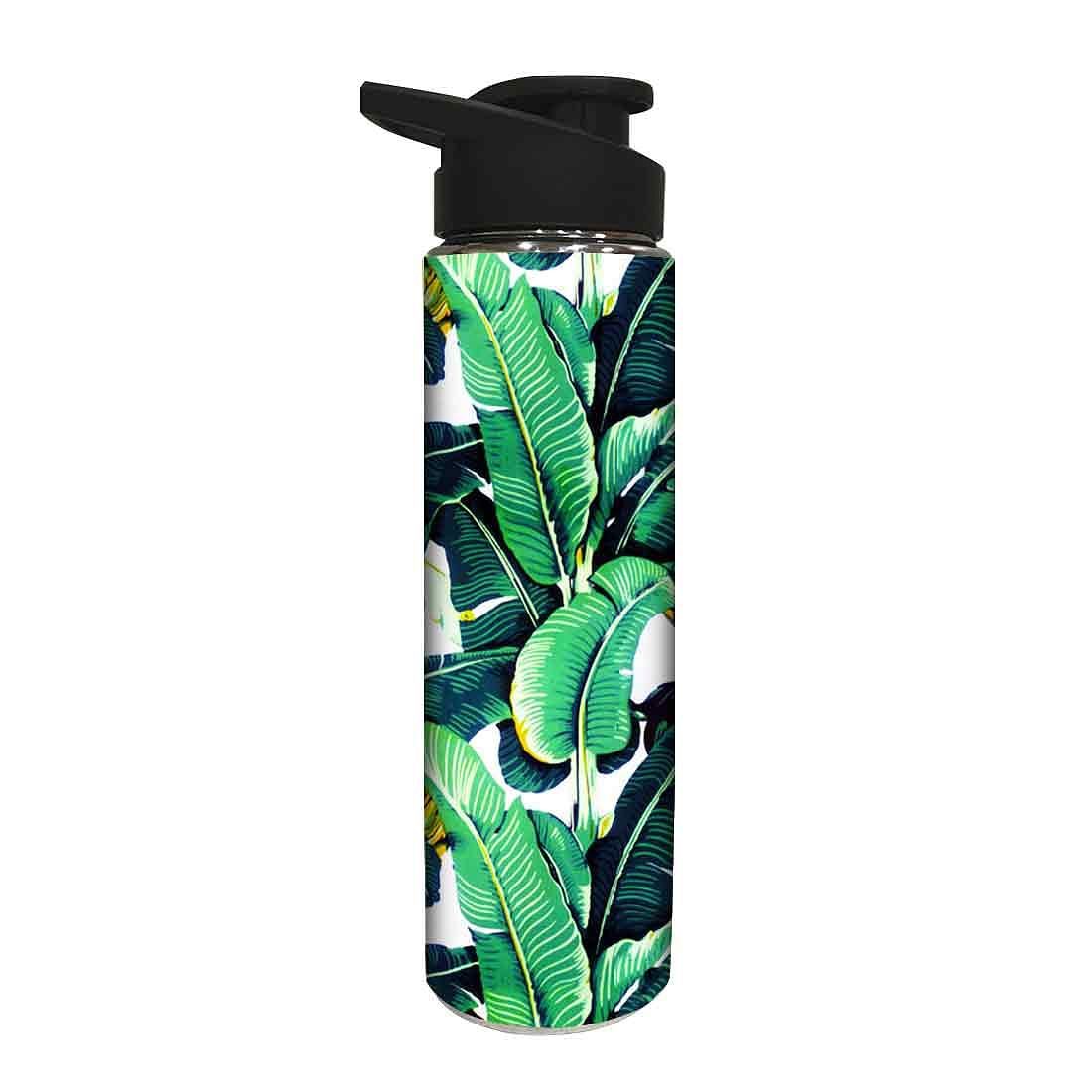 Best Steel Water Bottle for Kids - Banana Leaves - Image 2