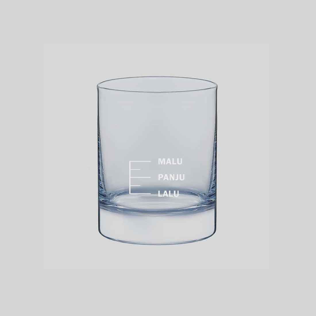Whiskey Glass With Measurement for Drinking Bar Glasses - MALU PUNJU LALU - Image 5