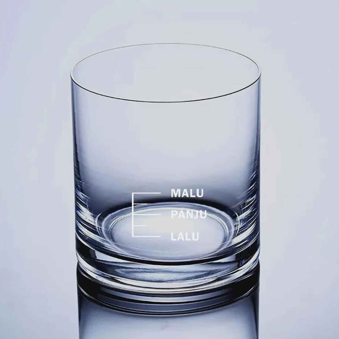Whiskey Glass With Measurement for Drinking Bar Glasses - MALU PUNJU LALU - Image 7