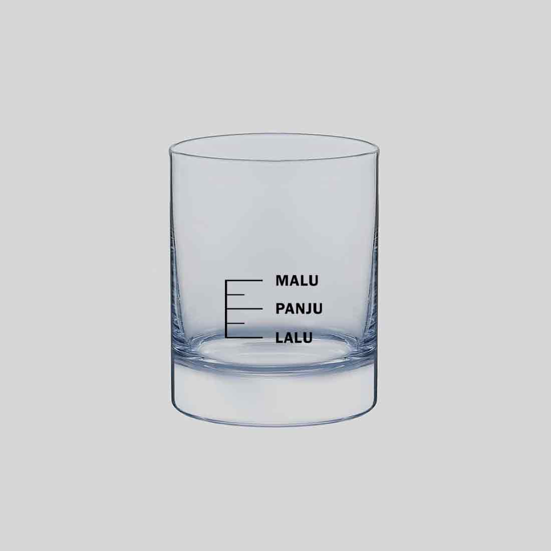 Whiskey Glass With Measurement for Drinking Bar Glasses - MALU PUNJU LALU - Image 9