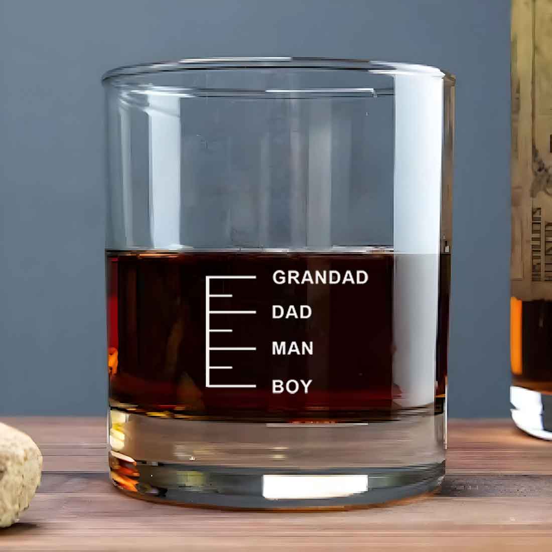 Whiskey Glass with Peg Measurement-Gifts for Dad - Image 3