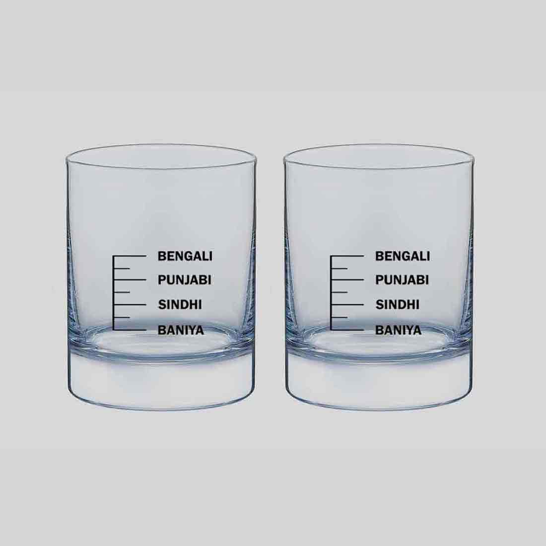 Whiskey Glasses Liquor Glass - BENGALI PUNJABI SINDHI BANIYA - Image 12