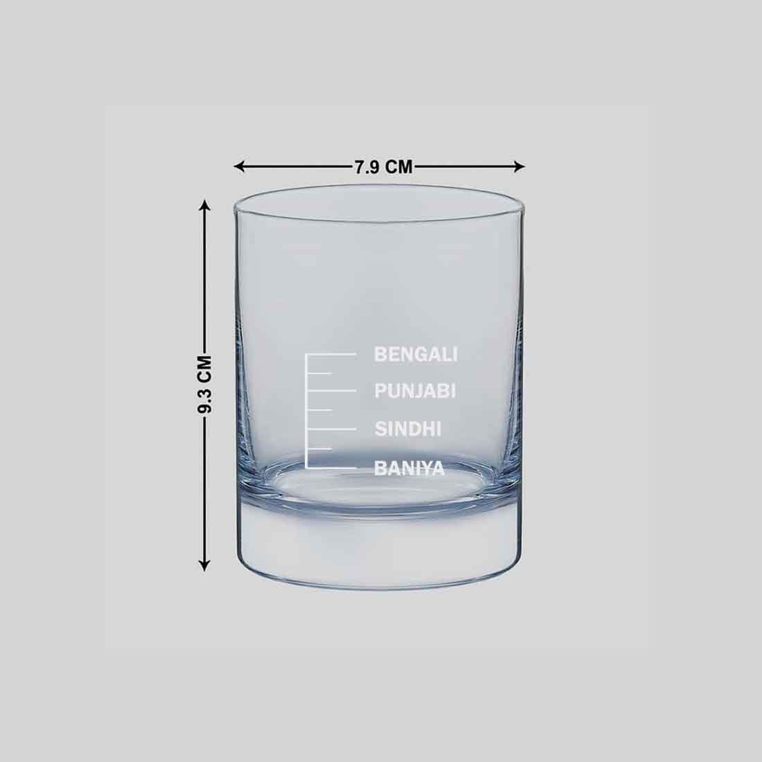 Whiskey Glasses Liquor Glass - BENGALI PUNJABI SINDHI BANIYA - Image 6