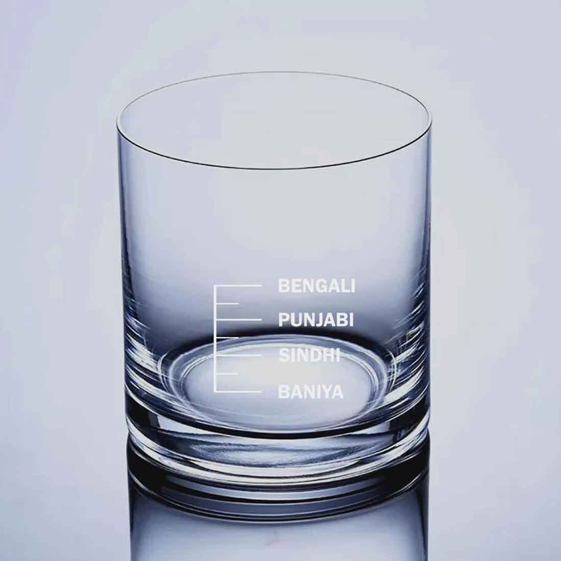 Whiskey Glasses Liquor Glass - BENGALI PUNJABI SINDHI BANIYA - Image 7