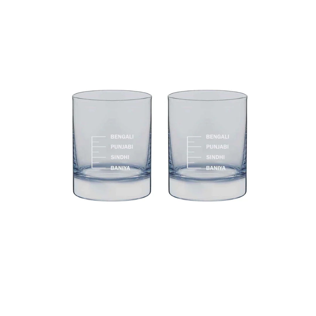 Whiskey Glasses Liquor Glass - BENGALI PUNJABI SINDHI BANIYA - Image 8