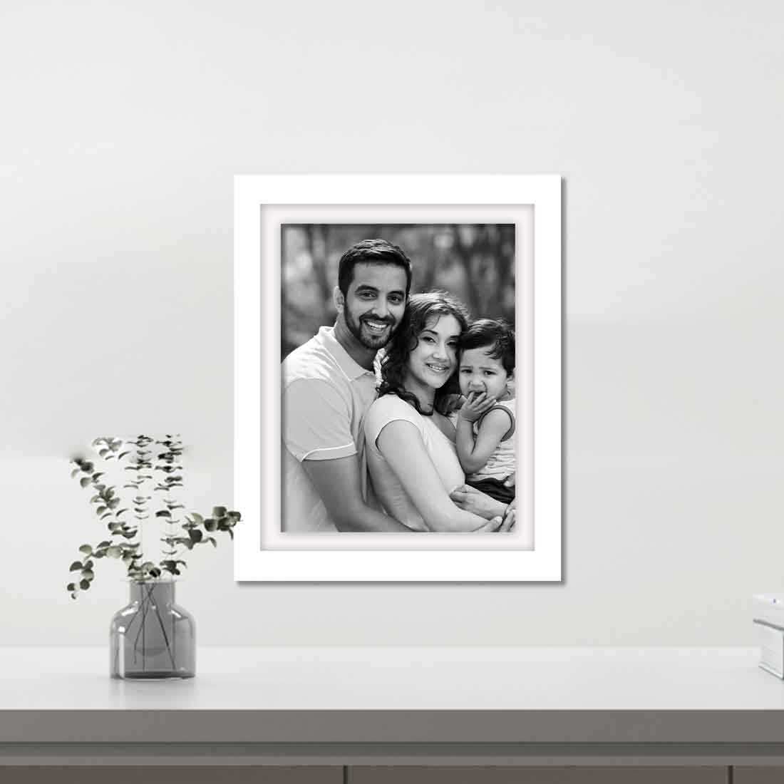 White Photo Frames for Wall Custom Memories Picture Frame 8x10 Inch (Set of 9) - Image 7