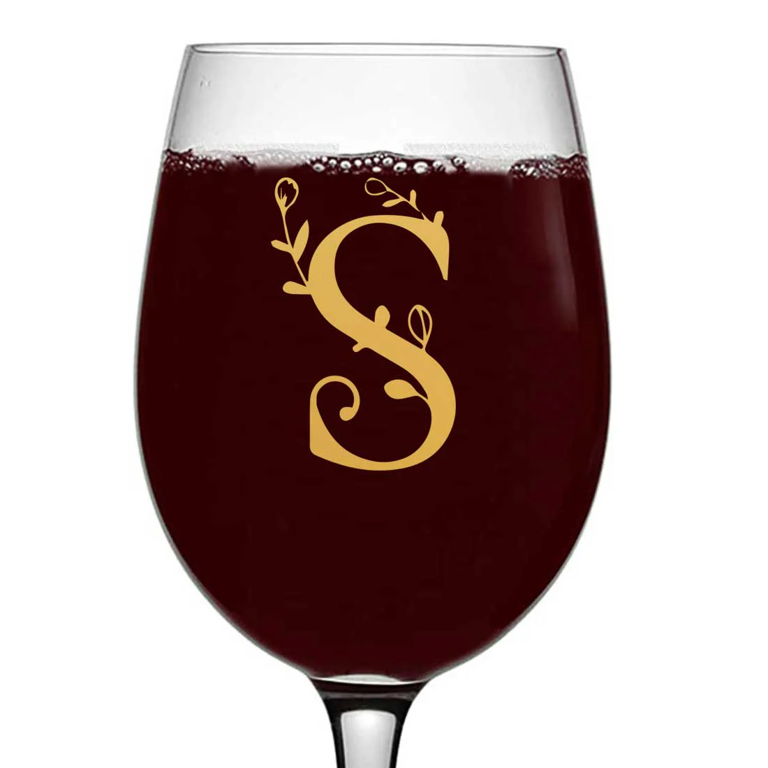 Customized Wine Glasses for Couples Anniversary Gift Ideas for Couples - Monogram - Image 7