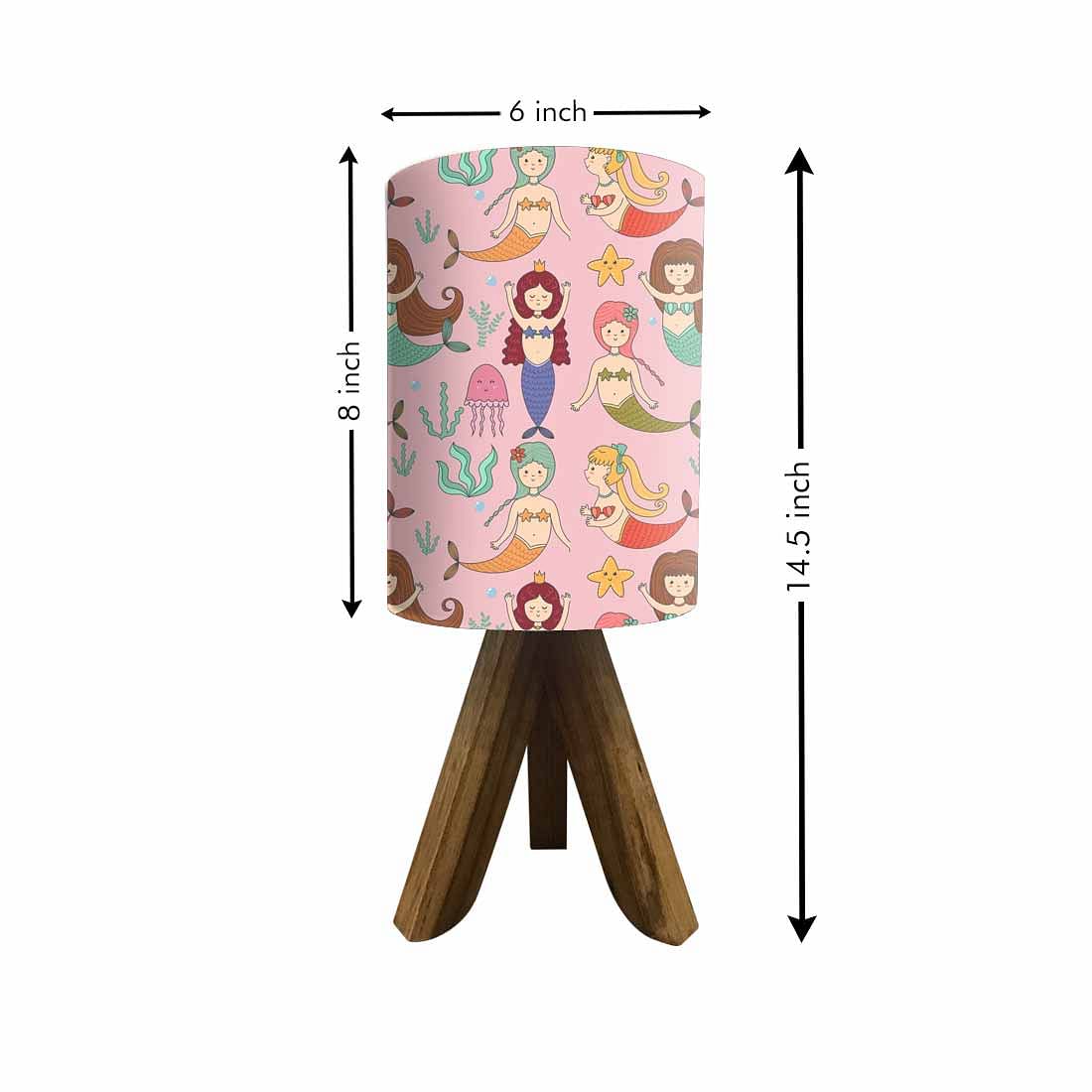 Small Wooden Tripod Lamp with 3w LED Bulb Included - Image 5