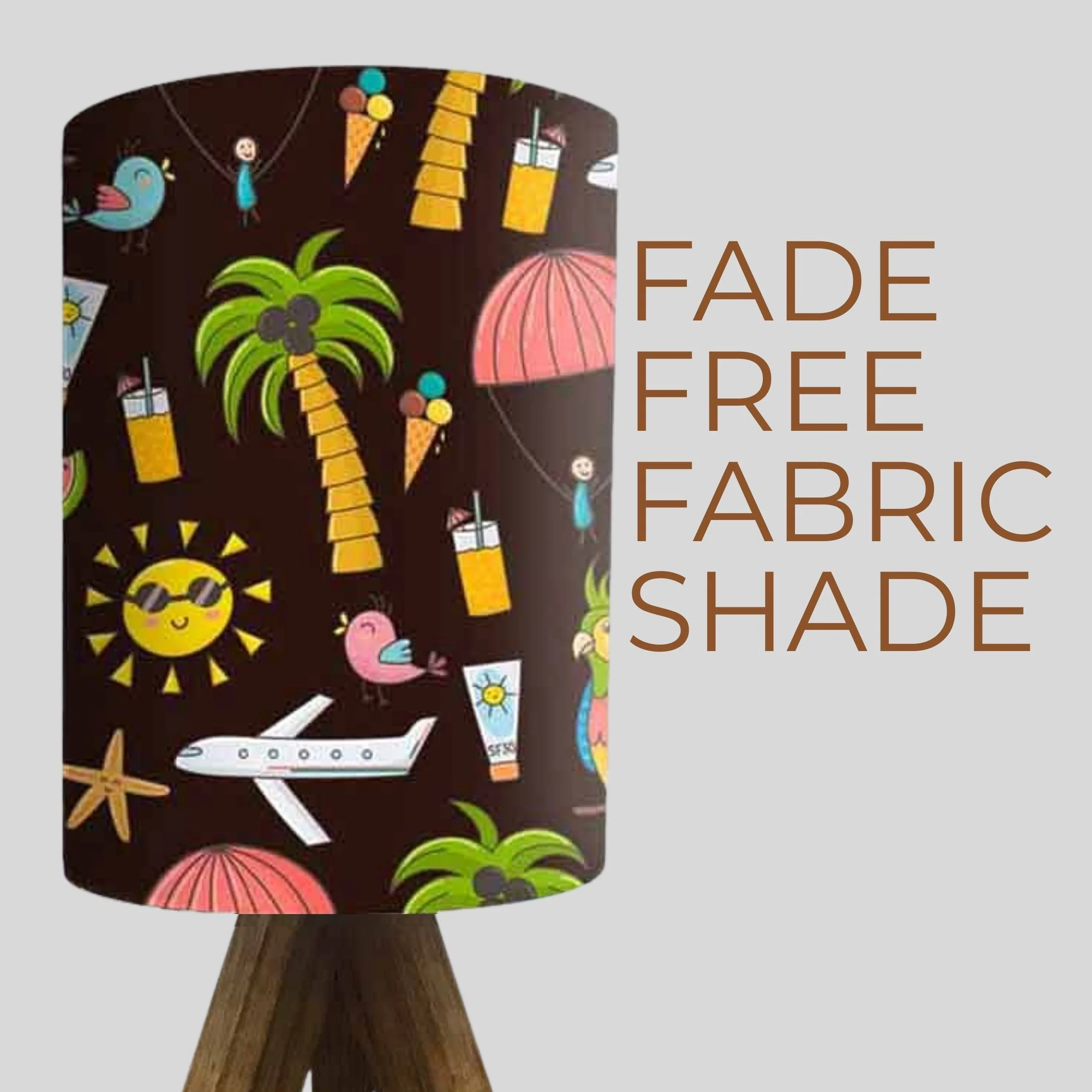 Wooden Bed Lamps For Kids-Beach Collection (3W LED Bulb Included) - Image 3
