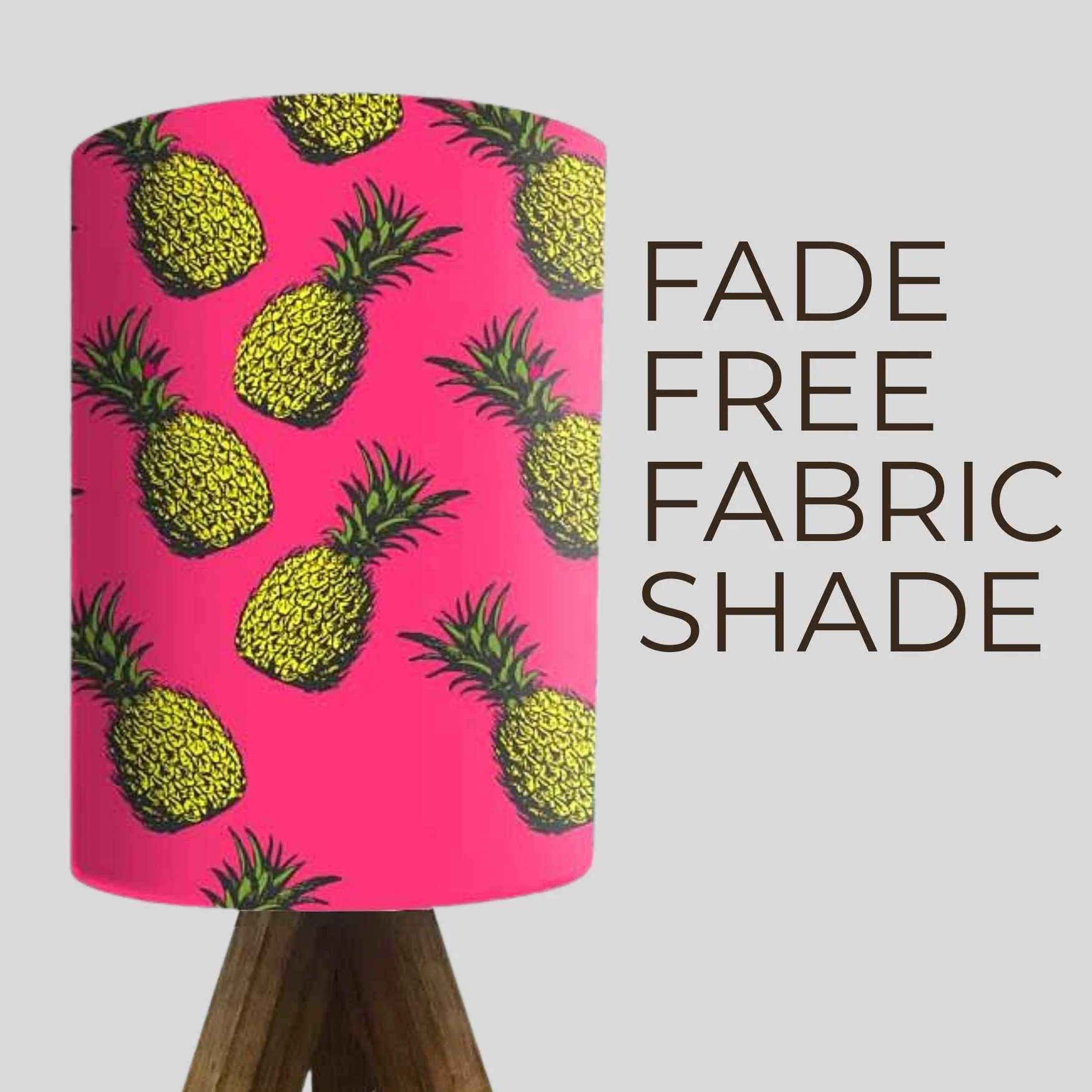 Wooden Table Lights For Bedroom-Yellow Pineapples (3W LED Bulb Included) - Image 3